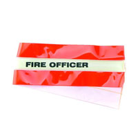 High Vis Armband - Fire Officer Red